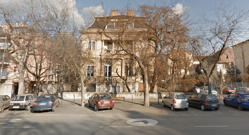 Stefánia ut 71 homlokzati utcakép